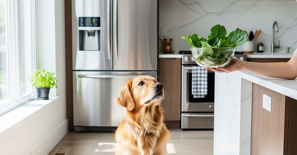 can dogs eat collard greens
