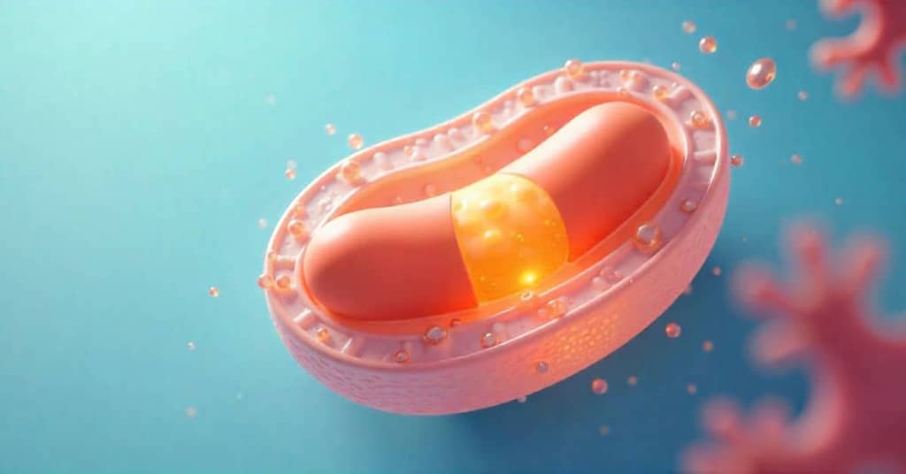 what’s the name of the hot dog thing in an animal cell