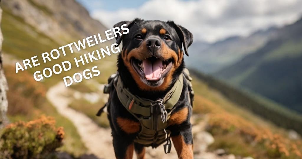 Are rottweilers good hiking dogs