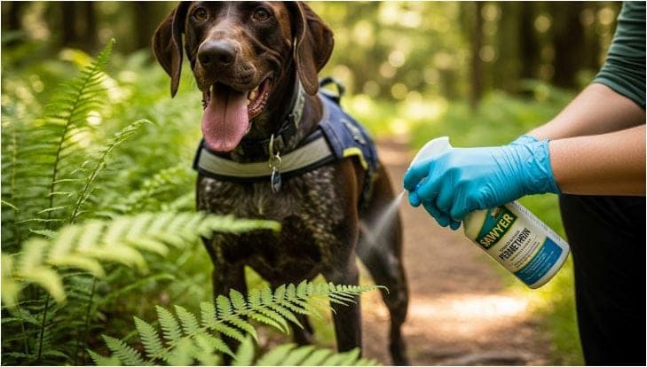 How to Keep Ticks Off Dogs While Hiking Home