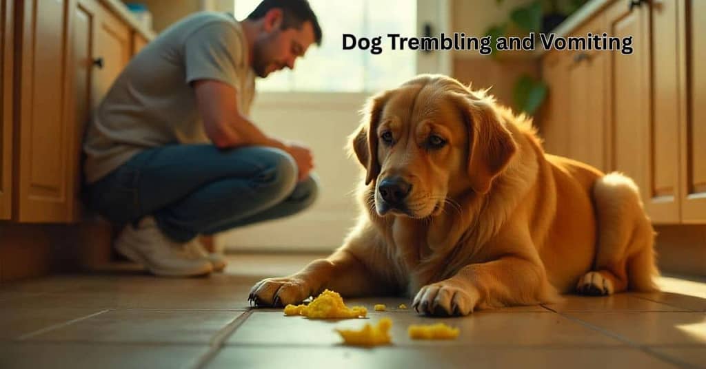 Dog Trembling and Vomiting