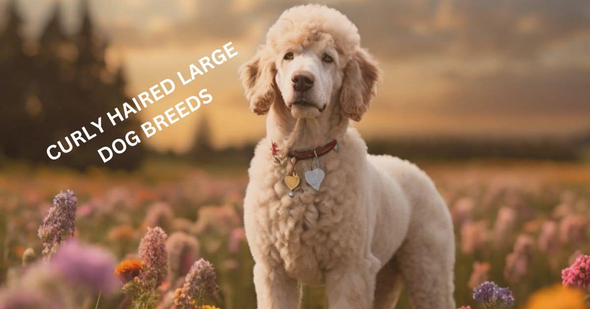 Illustration of Curly Coated Low Shedding Breeds